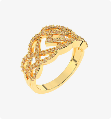 Color Crown Halo Ring